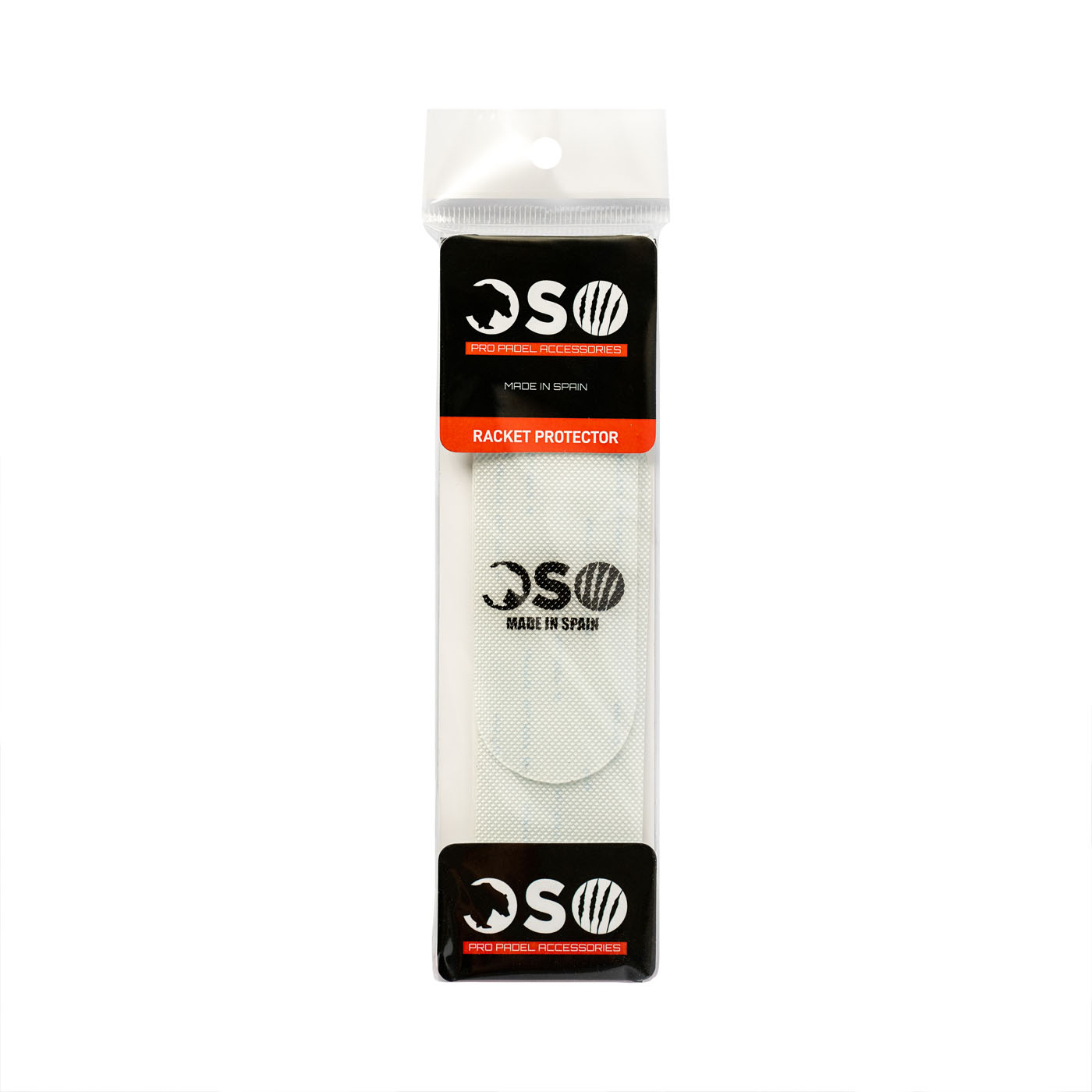 Place a padel racket protector - Proadhesive